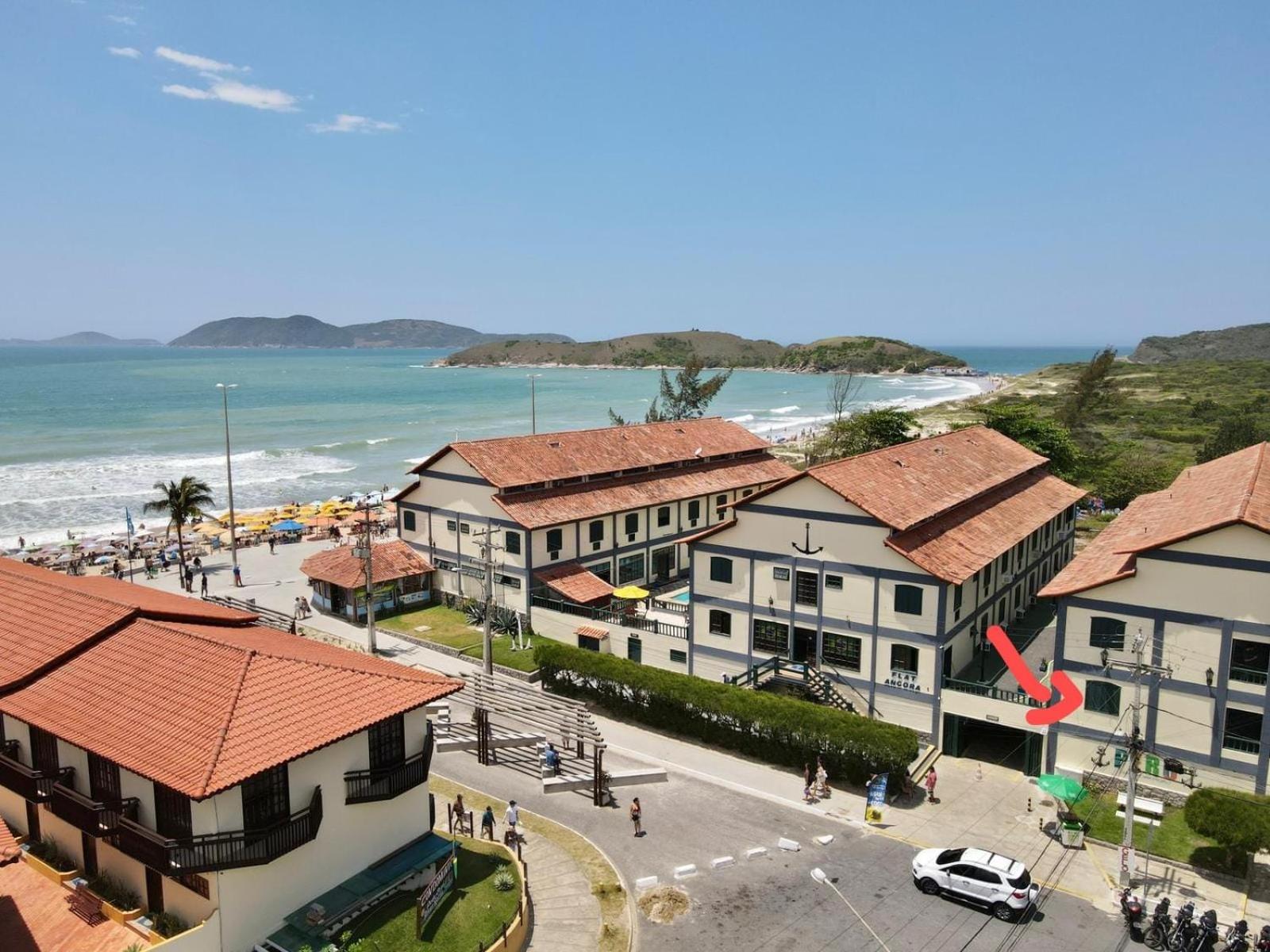Apartamento Da Janela Maravilhe-se Com A Vista! Apto Tipo Flat, Do Pero, Pe Na Areia, Piscina, Wi Fi Cabo Frio